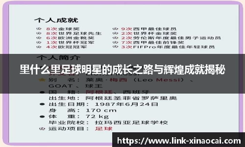 里什么里足球明星的成长之路与辉煌成就揭秘